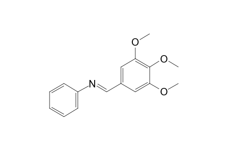 N-(3,4-trimethoxybenzylidene)aniline