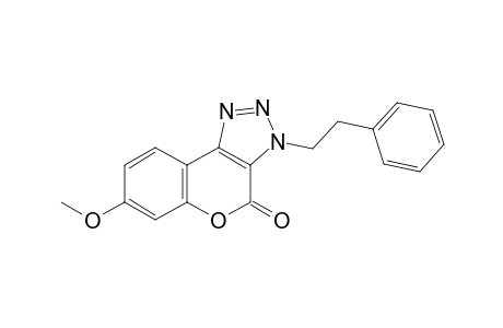 7-methoxy-3-phenethylchromeno[3,4-d][1,2,3]triazol-4(3H)-one