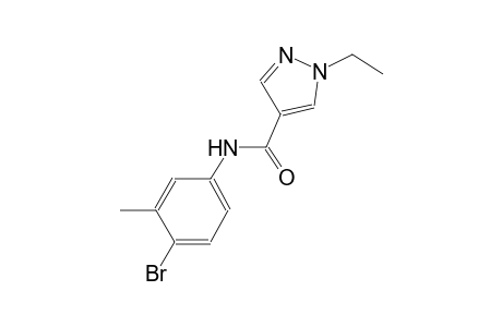 N-(4-bromo-3-methylphenyl)-1-ethyl-1H-pyrazole-4-carboxamide