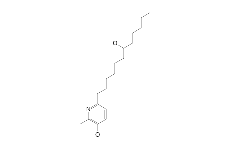 7'-MULTIJUGUINOL;2-METHYL-3-HYDROXY-6-N-(7'-HYDROXYDODECYL)-PYRIDINE