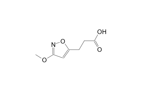 3-(3-Methoxy-5-isoxazolyl)propanoic acid