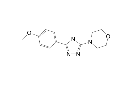 4-[5-(4-Methoxyphenyl)-4H-[1,2,4]triazol-3-yl]-morpholine