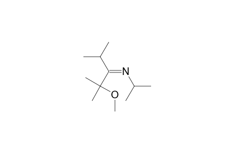 2-Propanamine, N-[2-methoxy-2-methyl-1-(1-methylethyl)propylidene]-