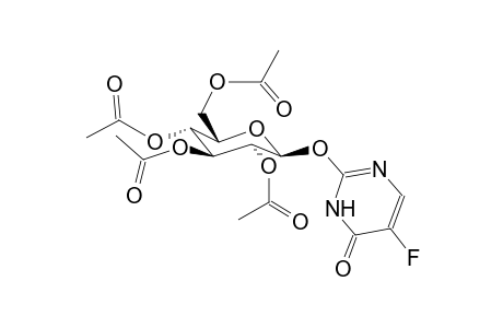 1-(2,3,4,6-Tetra-O-acetyl-b-d-glucopyranosyl)-5-fluoro-uracile
