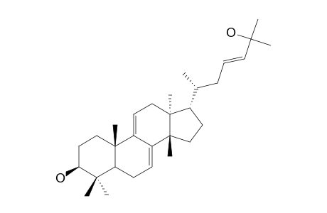 KANSENOL;(23E)-EUPHA-DELTA(7,9(11),23)-TRIENE-3-BETA,25-DIOL