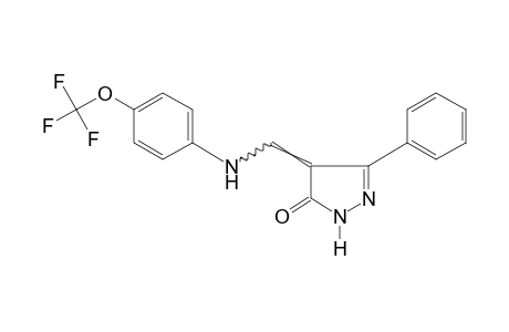 3-PHENYL-4-[(alpha,alpha,alpha-TRIFLUORO-p-ANISIDINO)METHYLENE]-2-PYRAZOLIN-5-ONE
