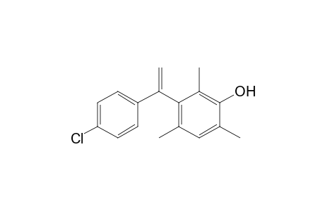 3-[1-(4-chlorophenyl)ethenyl]-2,4,6-trimethyl-phenol