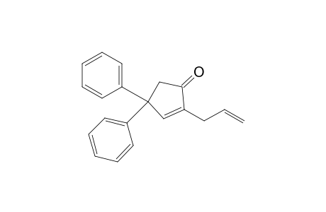 2-Allyl-4,4-diphenyl-cyclopent-2-enone