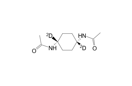 Acetamide, N,N'-(1,4-cyclohexanediyl-1,4-D2)bis-, cis-