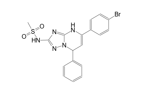 N-[5-(4-bromophenyl)-7-phenyl-4,7-dihydro[1,2,4]triazolo[1,5-a]pyrimidin-2-yl]methanesulfonamide