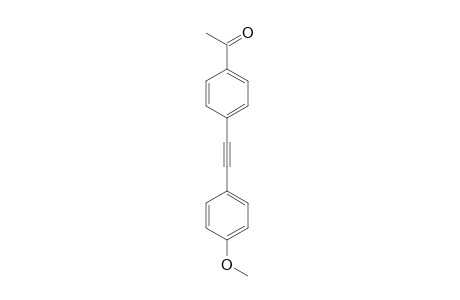 (4-Acetylphenyl)(4-methoxyphenyl)ethyne