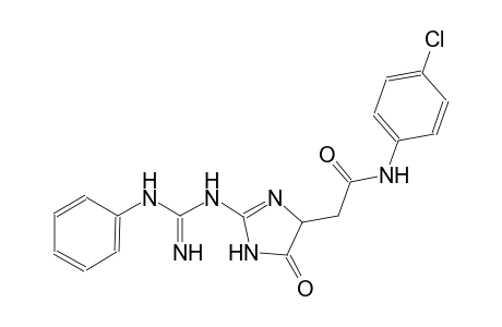 1H-imidazole-4-acetamide, N-(4-chlorophenyl)-4,5-dihydro-2-[[imino(phenylamino)methyl]amino]-5-oxo-
