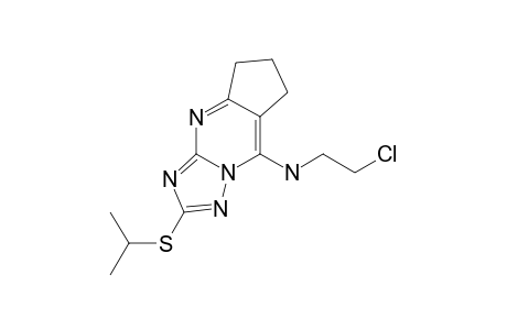 5-(2-CHLOROETHYL)-AMINO-2-ISOPROPYLTHIO-CYCLOPENTA-[D]-[1,2,4]-TRIAZOLO-[1,5-A]-PYRIMIDINE
