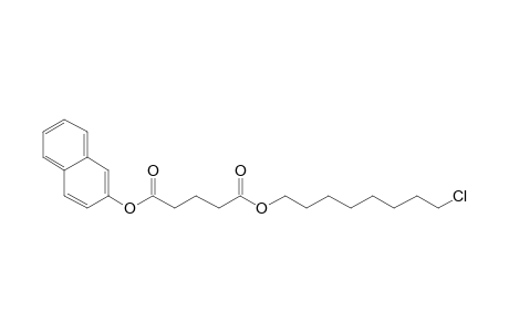 Glutaric acid, 8-chlorooctyl 2-naphthyl ester