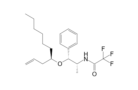 2,2,2-trifluoro-N-[(1R,2R)-2-[(1R)-1-hexylbut-3-enoxy]-1-methyl-2-phenyl-ethyl]acetamide