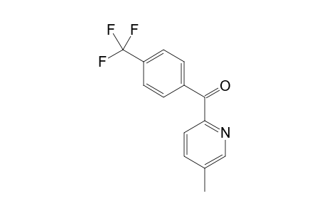 (5-Methylpyridin-2-yl)(4-(trifluoromethyl)phenyl)methanone