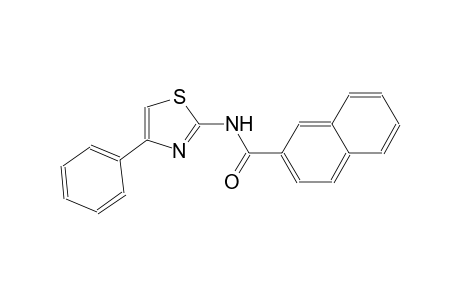 N-(4-phenyl-1,3-thiazol-2-yl)-2-naphthamide