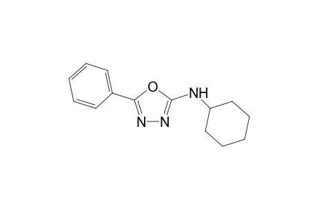 N-Cyclohexyl-5-phenyl-1,3,4-oxadiazol-2-amine