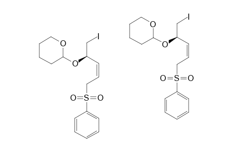 (-)-(2S,3Z)-5-BENZENESULFONYL-1-IODO-2-(TETRAHYDROPYRAN-2-YLOXY)-PENT-3-ENE