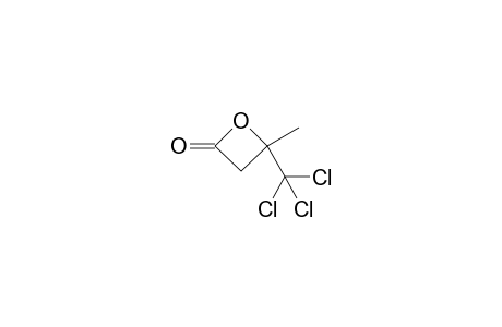 4-methyl-4-(trichloromethyl)oxetan-2-one