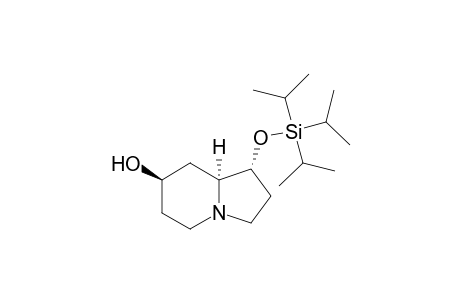 (1R,7R,8aS)-1-tri(propan-2-yl)silyloxy-1,2,3,5,6,7,8,8a-octahydroindolizin-7-ol