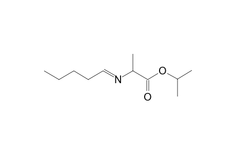 Isopropyl 2-[(2',2'-dimethylpropylidene0amino]propanoate