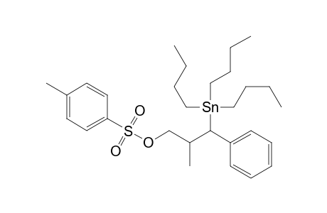 Benzenepropanol, .beta.-methyl-.gamma.-(tributylstannyl)-, 4-methylbenzenesulfonate, (R*,R*)-(.+-.)-