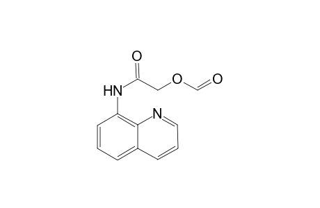 2-Oxo-2-(quinolin-8-ylamino)ethyl formate