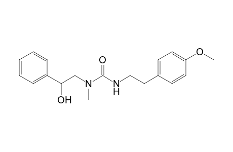 N-(2-Hydroxy-2-phenylethyl)-N'-[2-(4-methoxyphenyl)ethyl]-N-methylurea