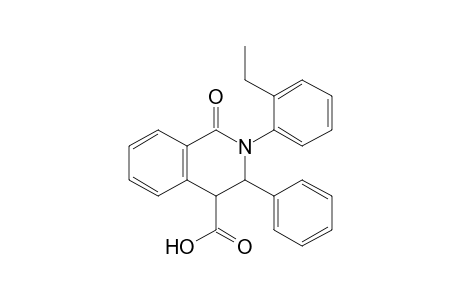 1-Oxo-2-(ethylphenyl)-3-phenyl-1,2,3,4-tetrahydroisoquinoline-4-carboxylic Acid