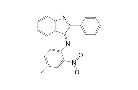 3-(2-Nitro-4-methylphenylimino)-2-phenyl-3H-indole