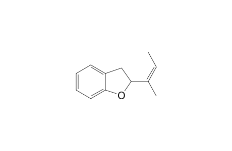 Benzofuran, 2,3-dihydro-2-(1-methyl-1-propenyl)-, (Z)-