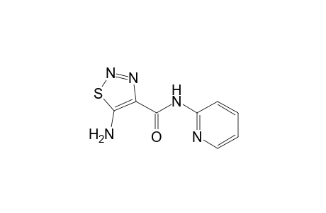 1,2,3-Thiadiazole-4-carboxamide, 5-amino-N-2-pyridinyl-