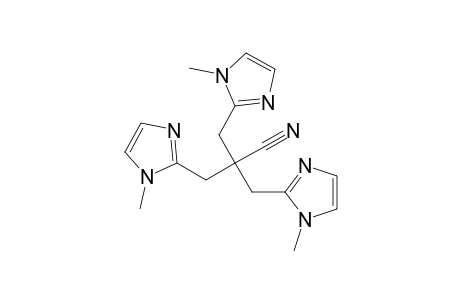 1H-Imidazole-2-propanenitrile, 1-methyl-.alpha.,.alpha.-bis[(1-methyl-1H-imidazol-2-yl)methyl]-