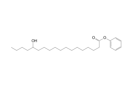 14-Hydroxystearic acid phenyl ester