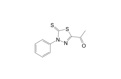 5-Acetyl-3-phenyl-1,3,4-thiadiazol-2(3H)-thione