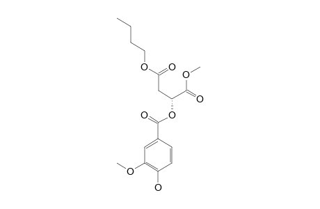 4-BUTYL-1-METHYL-(+)-(R)-2-O-(4'-HYDROXY-3'-METHOXYBENZOYL)-MALATE