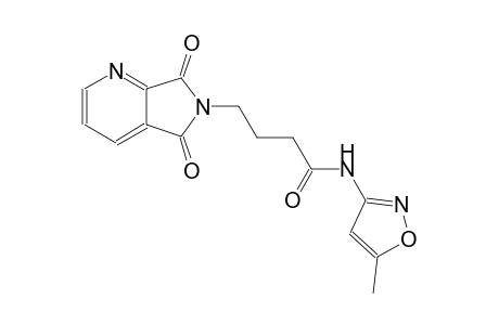 5H-pyrrolo[3,4-b]pyridine-6-butanamide, 6,7-dihydro-N-(5-methyl-3-isoxazolyl)-5,7-dioxo-