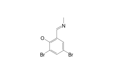 3,5-DIBROMO-2-HYDROXYBENZYLIDEN-METHYL-AMINE