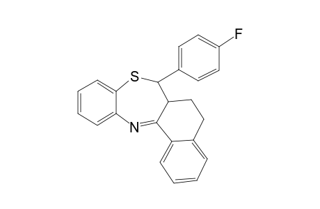 7-(4-Fluorophenyl)-5,6,6A,7-tetrahydronaphtho[2,1-C][1,5]benzothiazepine