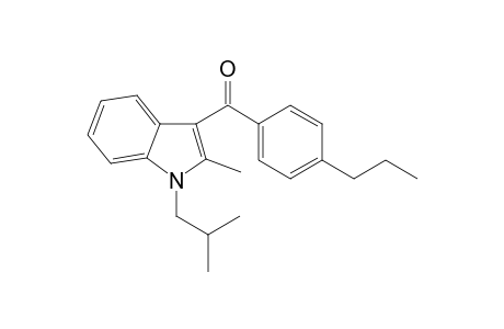 1-iso-Butyl-2-methyl-3-(4-propylbenzoyl)indole