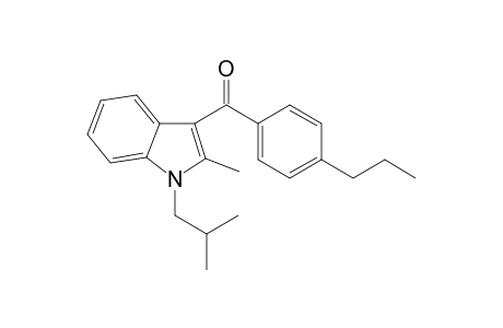 1-iso-Butyl-2-methyl-3-(4-propylbenzoyl)indole