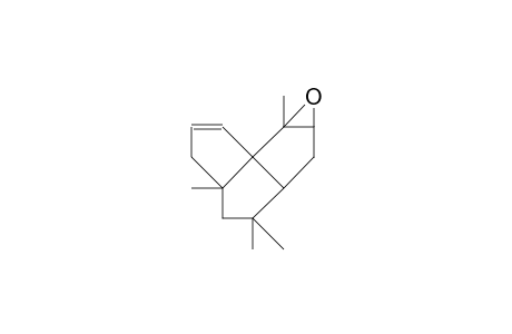 9,10-Epoxy-2,2,4,9-tetramethyl-tricyclo(6.3.0.0./4,8/)undec-6-ene