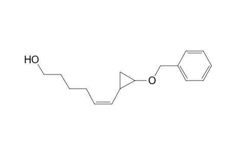 1-(Benzyloxy)-2-(6-hydroxyhex-1-enyl)cyclopropane