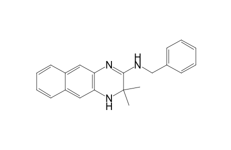3,4-Dihydro-3,3-dimethyl-N-(phenylmethyl)-benzo[g]quinoxalin-2-amine