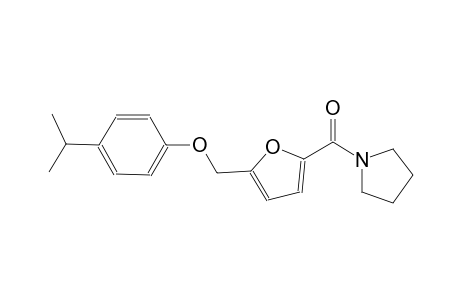 1-{5-[(4-isopropylphenoxy)methyl]-2-furoyl}pyrrolidine
