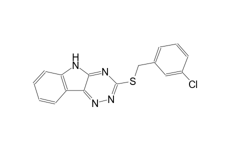 3-chlorobenzyl 5H-[1,2,4]triazino[5,6-b]indol-3-yl sulfide