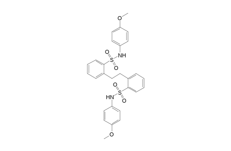 N-(4-Methoxy-phenyl)-2-{2-[2-(4-methoxy-phenylsulfamoyl)-phenyl]-ethyl}-benzenesulfonamide