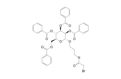 3-(2-BROMOACETAMIDO)-PROPYL-2,3,4,6-TETRA-O-BENZOYL-ALPHA-D-MANNOPYRANOSIDE