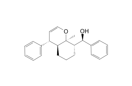 8a-Methyl-4-phenyl-8-(.alpha.-hydroxybenzyl)-4,4a,5,6,7,8-hexahydro-8aH-benzo[b]pyran